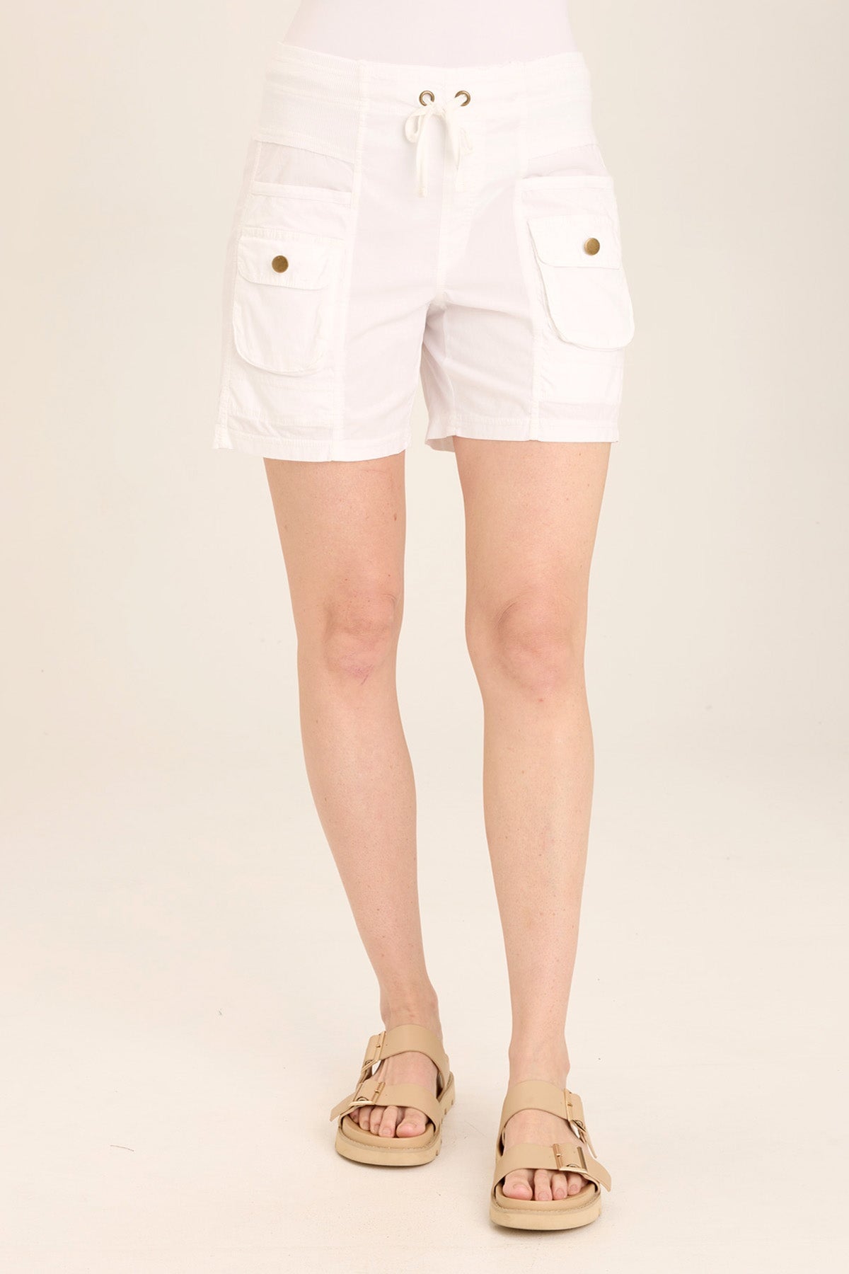 Wearables Felix Stretch Poplin Cargo Drawstring Short