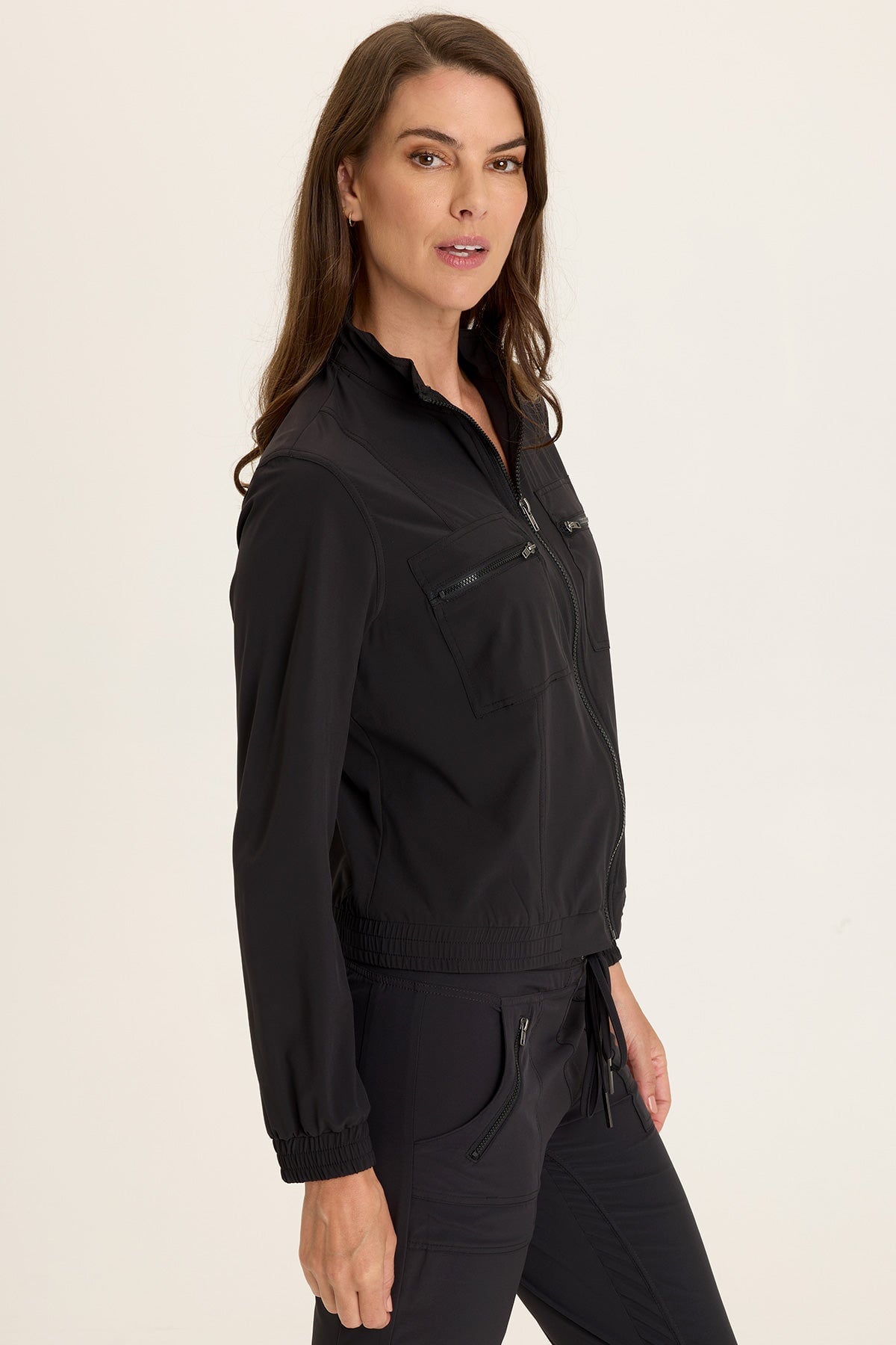 Wearables Quinn Active Ruched Bomber 