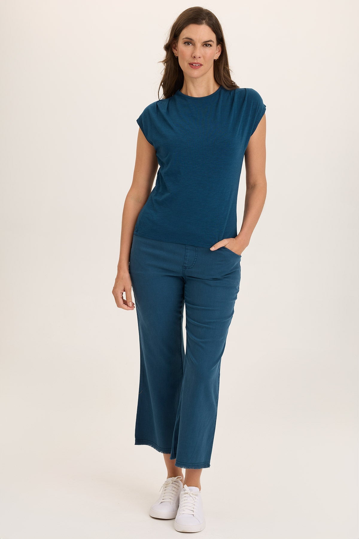 Wearables Lorilei Twill Flare Pull-On Pant 