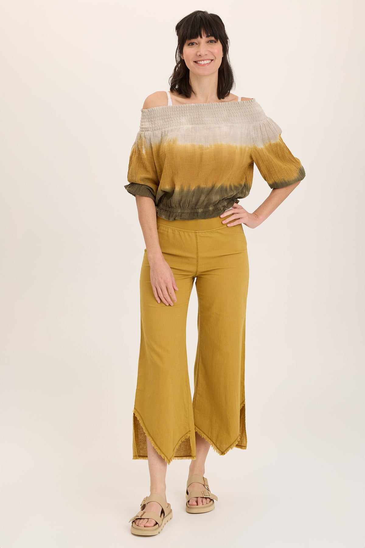 Wearables Astri Asymmetric Wide Leg Pant