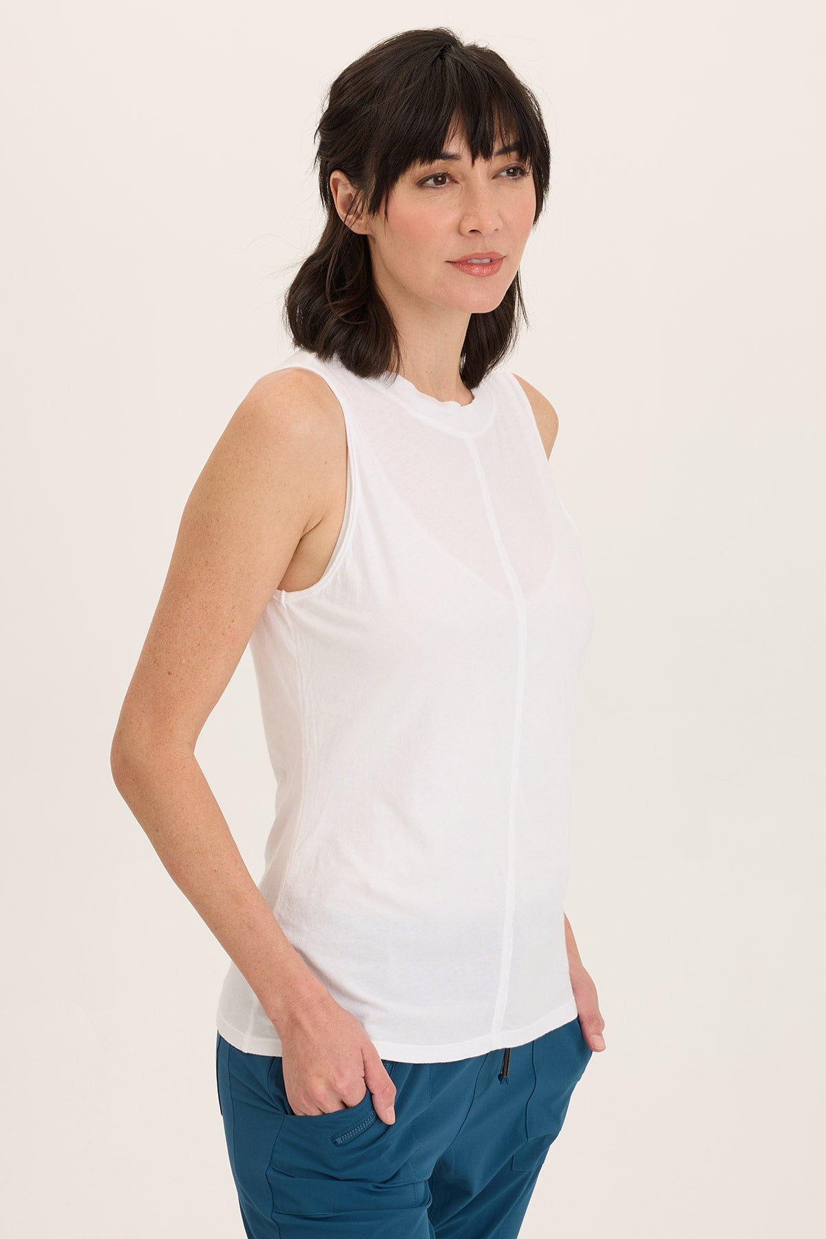 Wearables Lunell Jersey Boat Neck Tank 