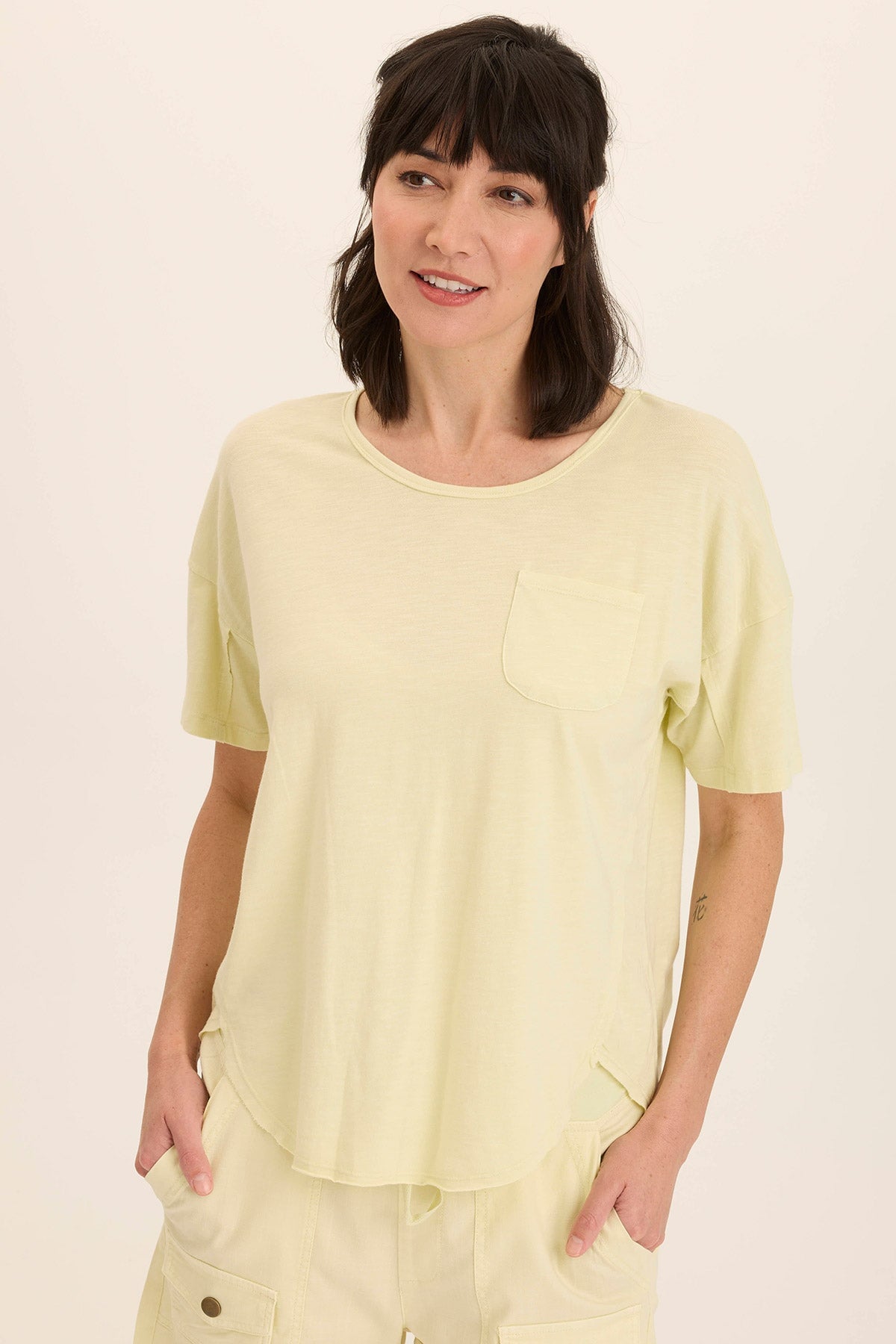 Wearables Duvall Soft Jersey Oversize Tee 