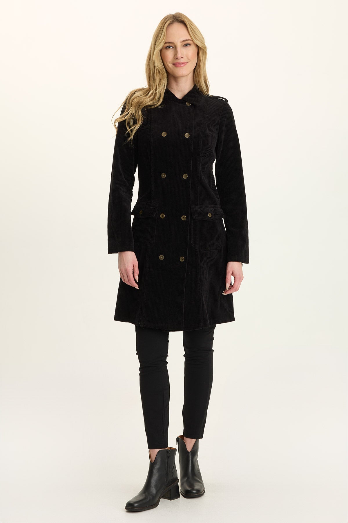 Wearables Risto Corduroy Trench Coat