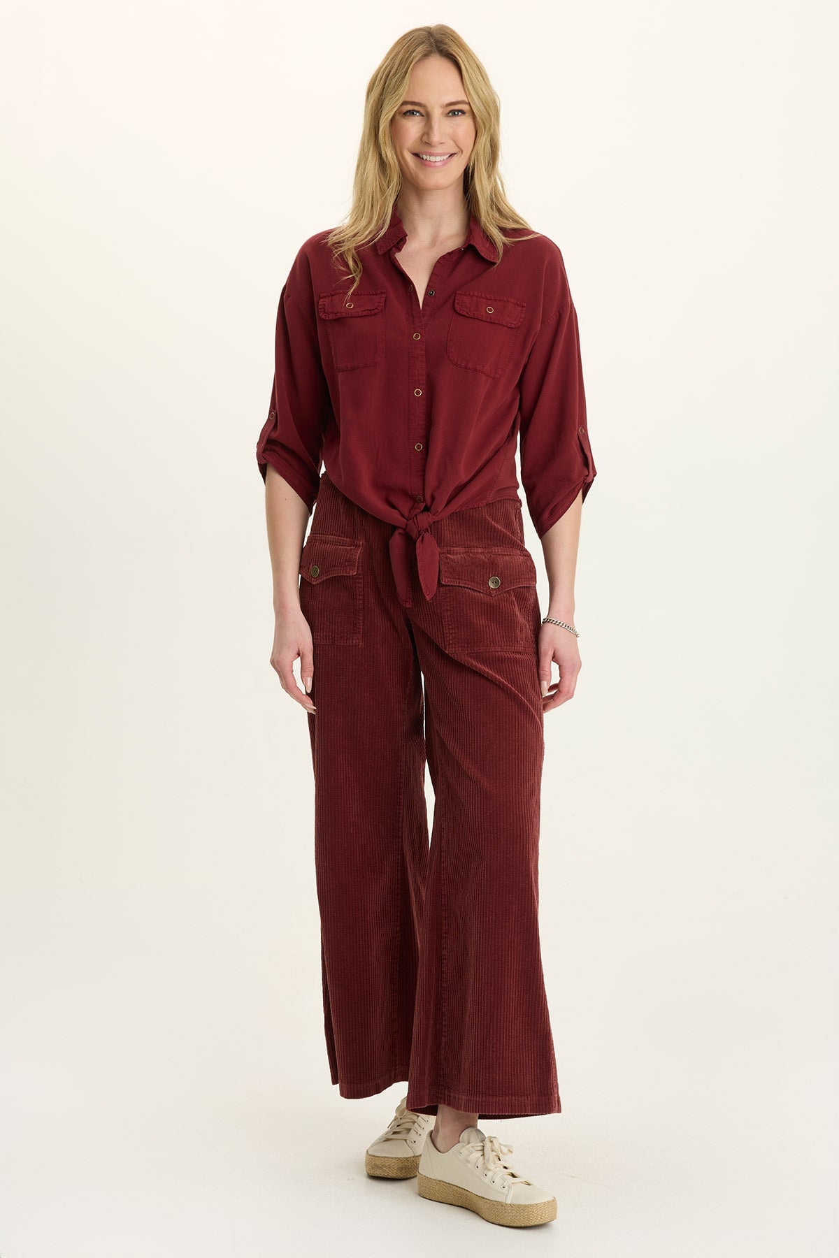 Wearables Veera Wide-Leg Corduroy Pant 