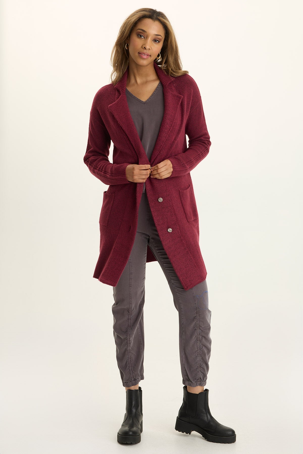Wearables Pierson Longline Knit Cardigan