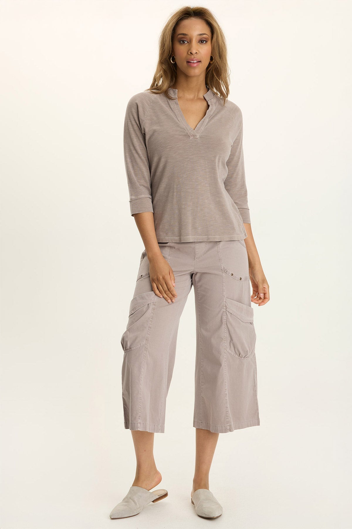 Wearables Angelo Stretch Jersey V-Neck Tee