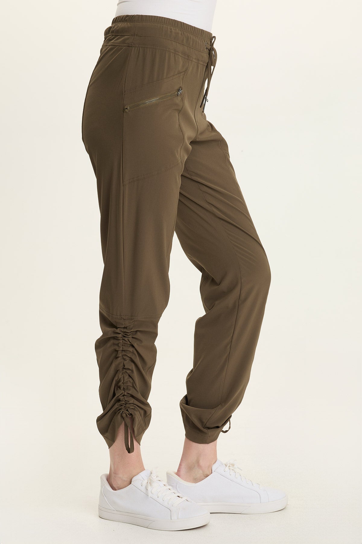 Wearables Runyon Whisper Stretch Adjustable Ruched Active Pant 