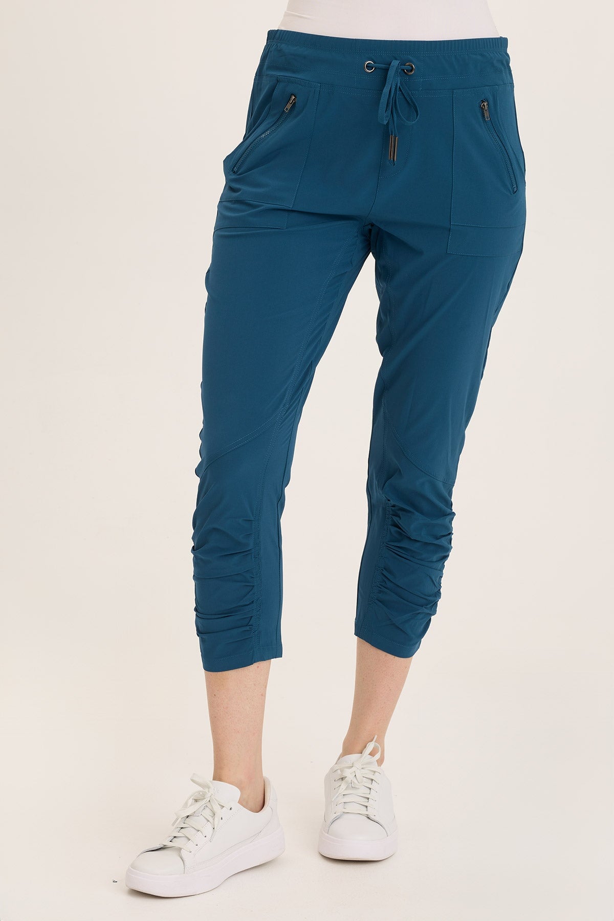 Wearables Aksana Whisper Stretch Ruched Active Slim Pant 