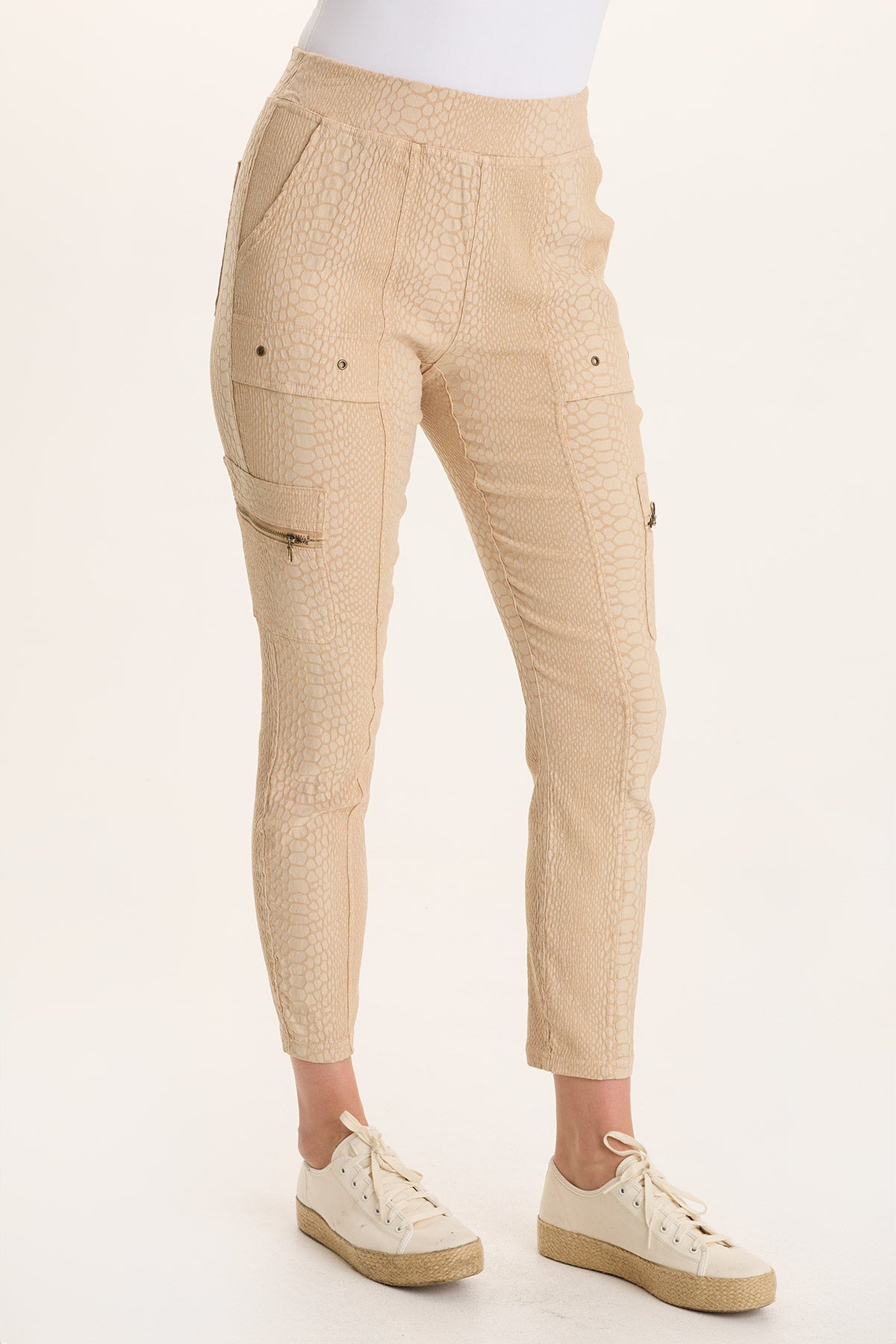 XCVI Gamlin Textured Jacquard Elevated Legging