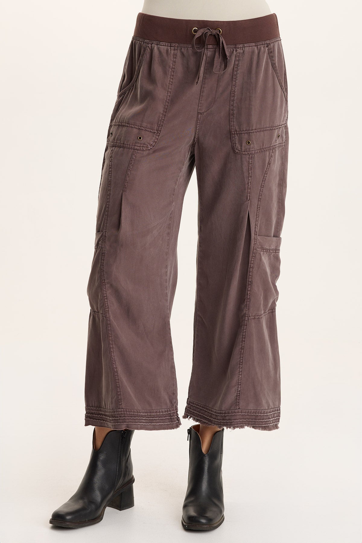 XCVI Tullio Soft Twill Cargo Gaucho