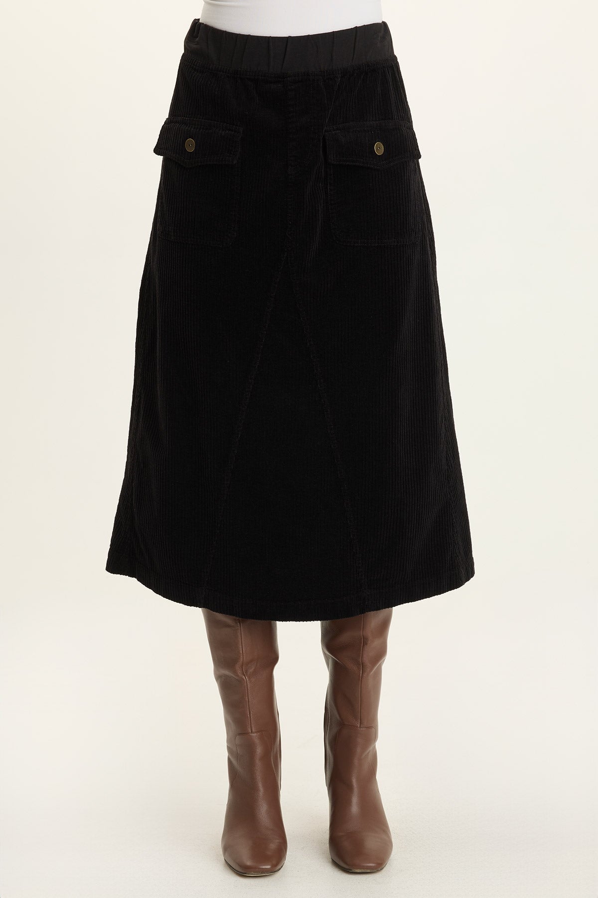 Wearables Alto Corduroy Midi Skirt